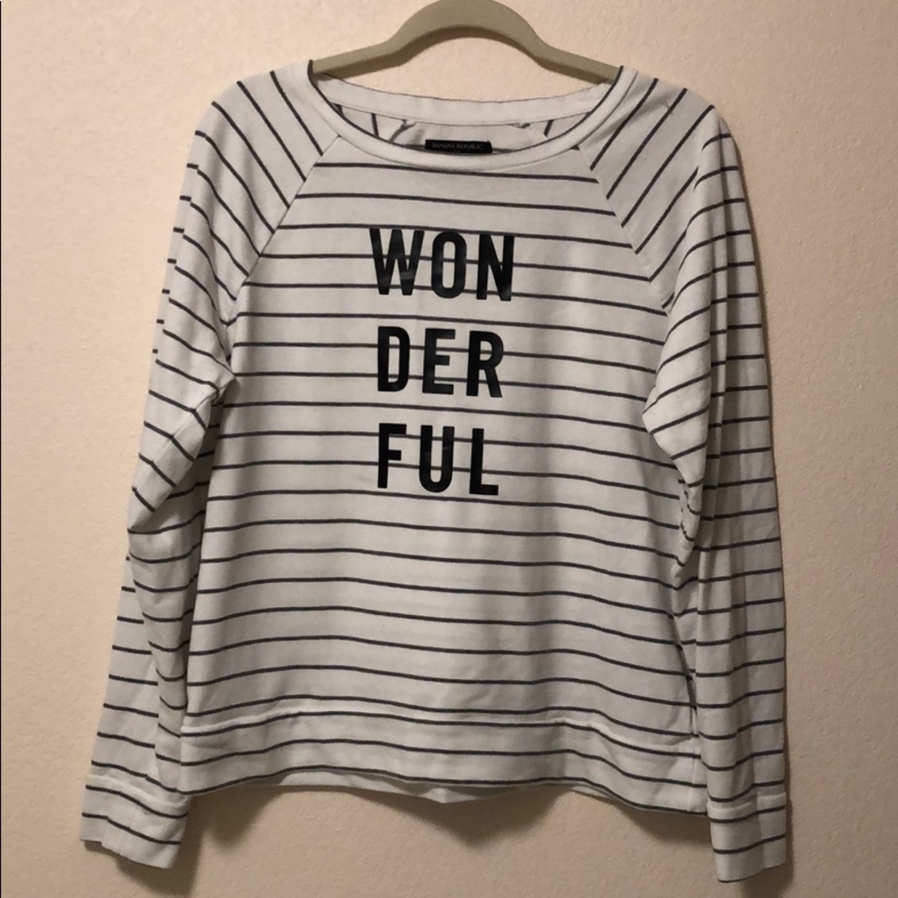 Banana Republic Long Sleeved “Wonderful” Sweater